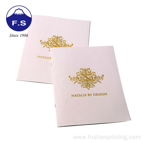 Custom Luxury Design Saddle Stitching Wedding Catalog